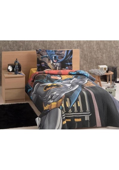 Özdilek Batman Yellow Kapitoneli Tek Kişilik Nevresim Takımı