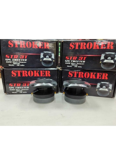 Hdsound Stroker Spl Tweeter 10 Cm Prof Sıstem 150w 4khz 20khz 3t Kare