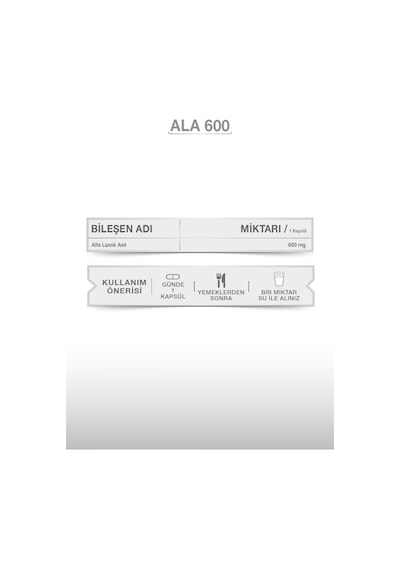 Goodday Alfa Lipoik Asit Ala600 60 Kapsül 2 Adet