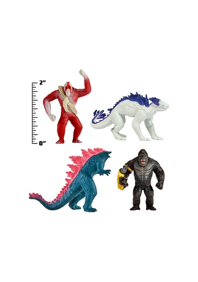 Mn313000 Godzilla Vs. Kong Mini Figür 5 Cm - 35760