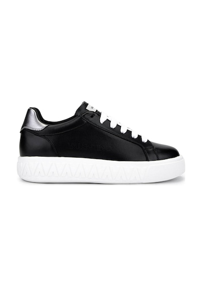 Mario Valentino Kadın Hakiki Deri Siyah Sneakers & Spor Ayakkabı 1040 91v1311 Bn Ayk Y25 Black/gunmetal Siyah