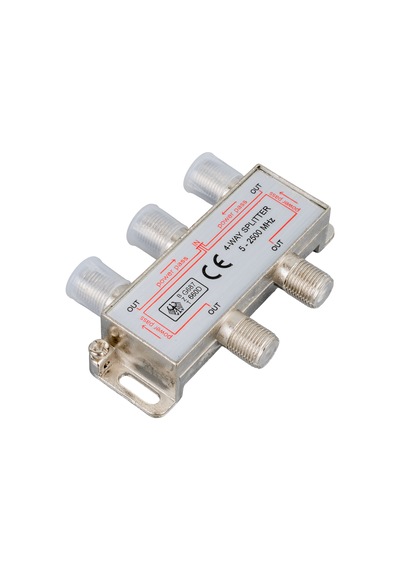 1/4 Splıtter 5-2500 Mhz Mag Uydu Spiletter Sinyal Çoğaltıcı