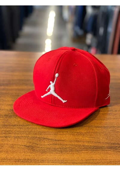 Air Jordan Nakış Kırmızı Hiphop Snapback Rapper Basket Cap Şapka
