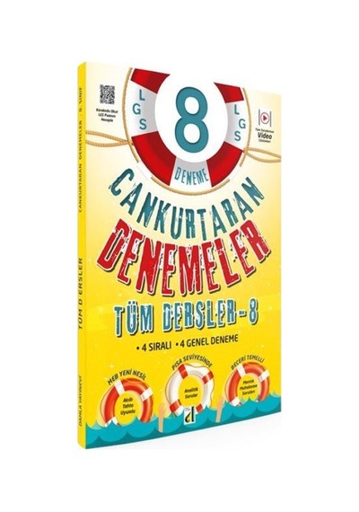8.Sınıf Tüm Dersler Cankurtaran Denemeler- Damla Yayınevi