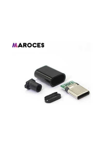 Ic-266B1 Type-C Erkek Seyyar Kapaklı Telefon Şarj Cihazı Ucu 100 Adet