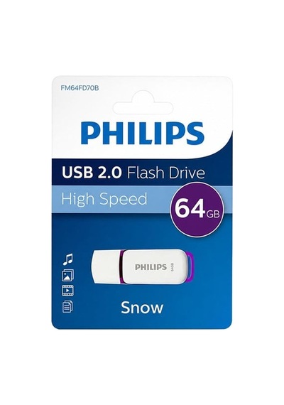 Fm64fd70b/00 Snow Mor/beyaz 64 Gb Usb 2.0 Flash Bellek