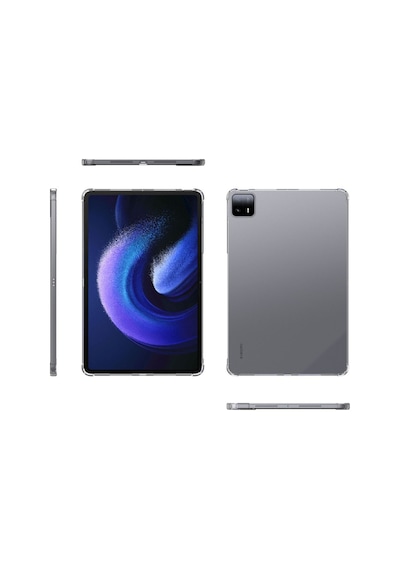 Xiaomi Pad 6 / 6 Pro 11'' Inç 2023 6 Gb/8 Gb/128 Gb Uyumlu Şeffaf Koruyucu Tablet Kılıfı Kılıf