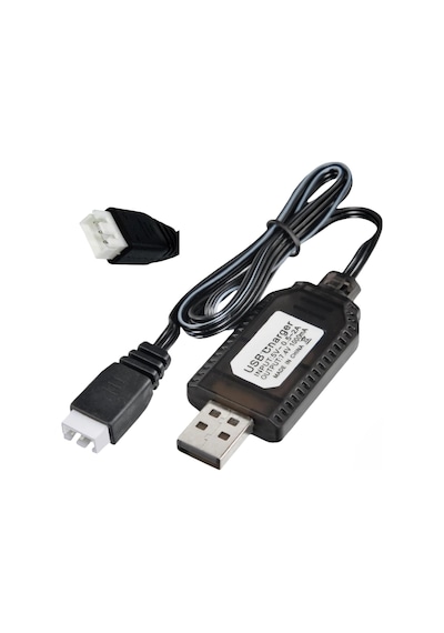 7.4v Li-ion Sm-3p Soket Drone Bataryası Usb Şarj Kablosu