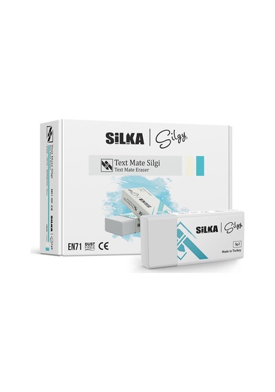 SİLKA TEXTMATE SİLGİ ORTA BOY (SG2) 24 lü Kutu