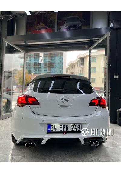 Kit Garaj Opel Astra J Hb Irmscher Difüzör Plastik 2009-2015 Boyalı