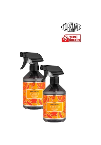 Oda Ve Kumaş Kokusu Amber Paket 500 Ml X 2 Adet