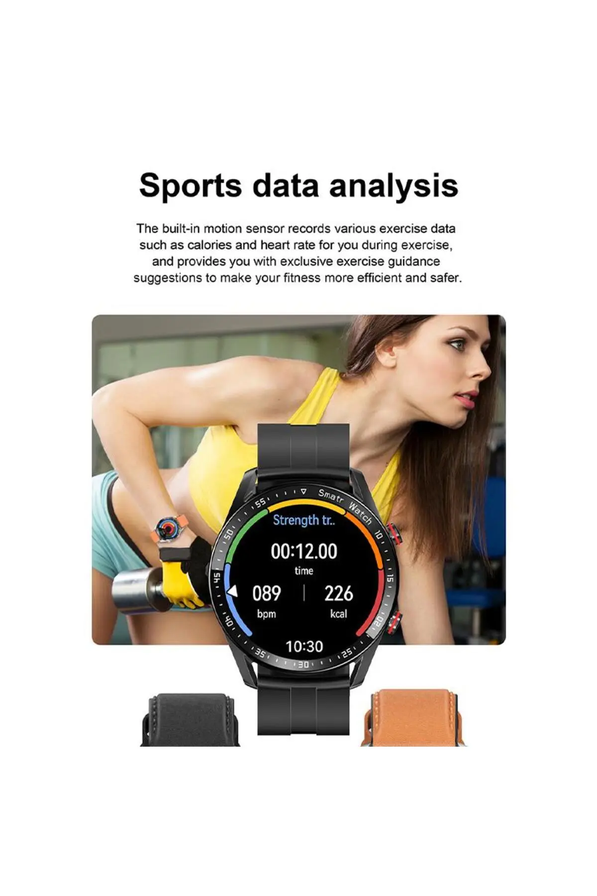 Hiwatch HW20 1.28" Amoled Sporcu Akıllı Saat (İthalatçı Garantili)