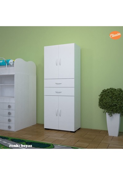 Ofis Dolabı Yatak Odası Dolabı Gardırop Banyo Dolabı Mutfak Dolabı Çok Amaçlı Dolap Beyaz