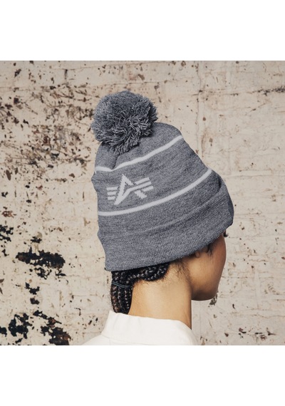 Alpha Industrıes Alpha Industries Essential Pom Unisex Gri Bere
