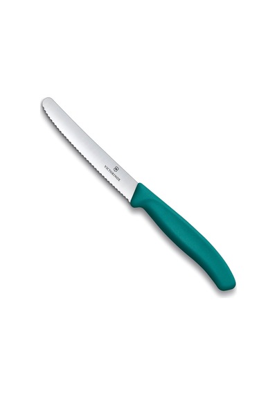Victorinox 6.7834.c1 Swiss Classic 11cm Tırtıklı Domates Bıçağı, Yeşil Diğer