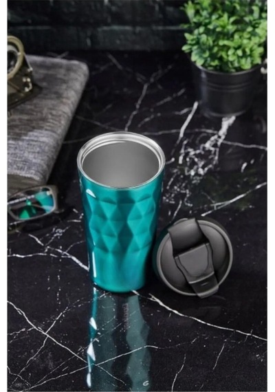 Prizma 350 Ml Çelik Mug Termos Yeşil Ckr2048 Yeşil