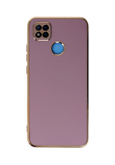 Xiaomi Redmi 9c Uyumlu Kılıf Volet Silikon - Mor
