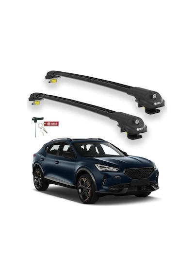 Turtle Cupra Formentor 2020-2025 Ara Atkı Air1 Siyah