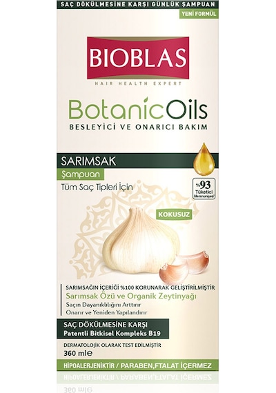 Bioblas Sarımsaklı Şampuan 360 Ml 5 Adet