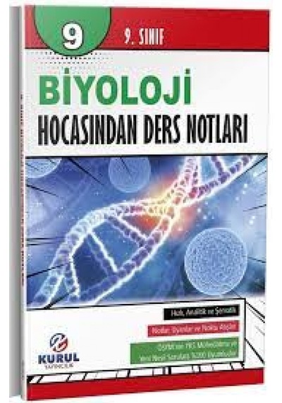 9.Sınıf Biyoloji Hocasından Ders Notları Kurul Yayıncılık