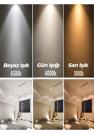 Zincirli / 160 Cm / Lambader / Antrasit Gövde / 3 Renk Işık / 3 Y