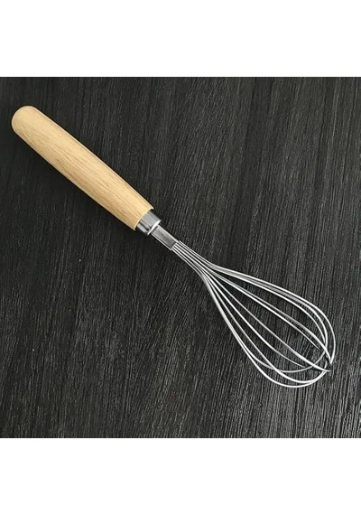 Saplı Spiral Tel Çırpıcı Paslanmaz Çelik 30 Cm Genel