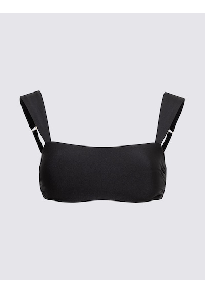 Marks & Spencer Detaylı Bikini Üstü T52001079H Siyah