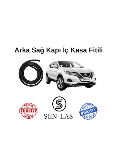 Nissan Qashqai 2014-2021 Şen-las Sağ Arka Kapı Fitili Şl30103