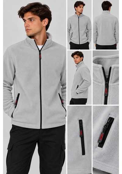Genel Markalar 3xl-4 Xl Kışlık Polar Gri Gri