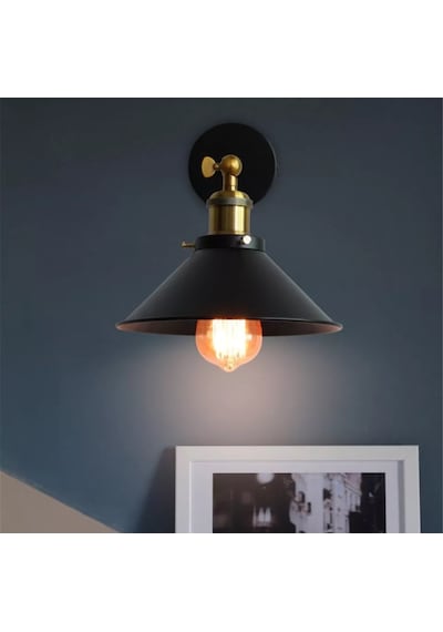 Mylights Vintage Hareketli Aplik Okuma Lambası Yatak Başı Lamb Beyaz