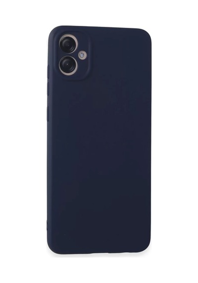 Samsung Uyumlu Galaxy A05 Uyumlu Kılıf First Silikon - Lacivert