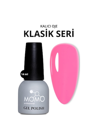 Momo Professional Kalıcı Oje K086 Pembe 14 Ml