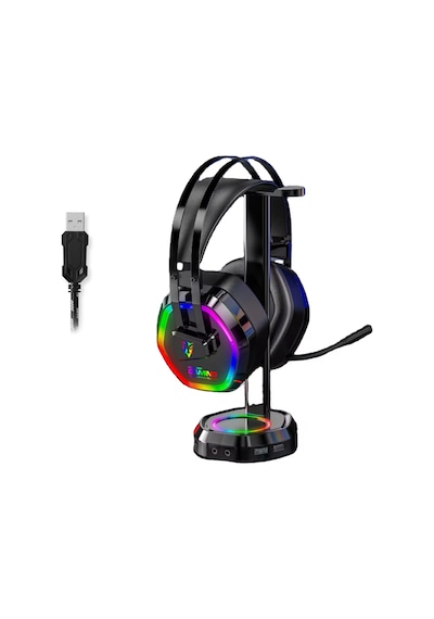 Reidan G608 Usb-7.1 Rgb 4d Kafa Bantlı Profesyonel Oyuncu Kulaklığı