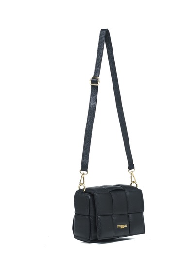Çapraz Çanta Kadın Soleıl M Piumelli Milano Bag D28 Black Siyah