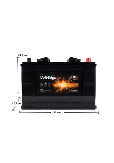 Otopratik Voltedge 12 V 110 Ah 750 A En Akü-2026