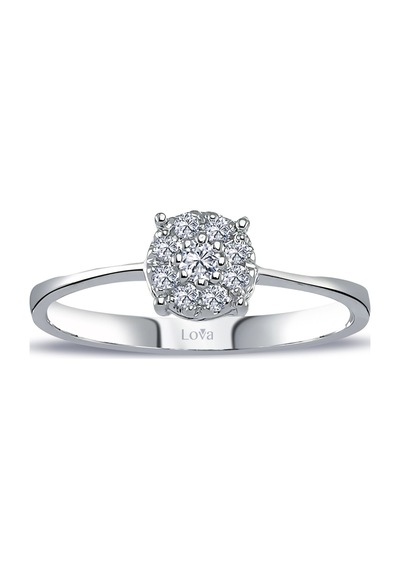 Lova 0,80 Karat Tektaş Görünümlü Pırlanta Yüzük - 1010414