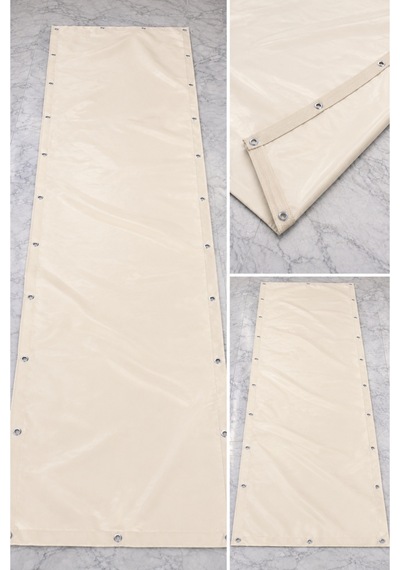 Krem Renkli Balkon Brandası - 650 Gr Pvc Polyester - Kuşgözlü Ve Kolon Takviyeli Balkon Demiri Brandası Krem Krem Renkli Balkon Brandası - 650 Gr Pvc Polyester - Kuşgözlü Ve Kolon Takviyeli Balkon Demiri Brandası Krem