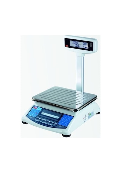 Tem Ata Boyunlu Lcd 60 Kg X 10/20 Gr Fiyat Hesaplamalı Terazi