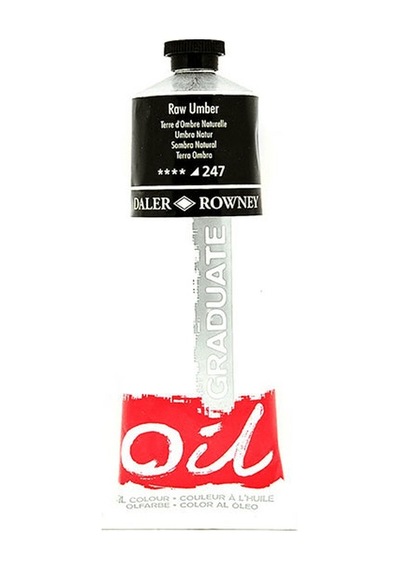 Daler Rowney Graduate Yağlı Boya 200 ML 247 Raw Umber