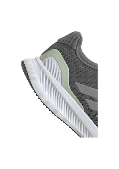 Adidas Runfalcon 5 W Gri Kadın Koşu Ayakkabısı 000000000102039853 Gri-beyaz Gri - Beyaz