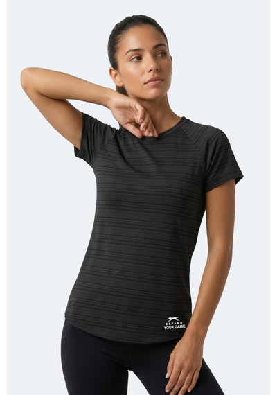 Slazenger Kouta Kadın Siyah Tişört