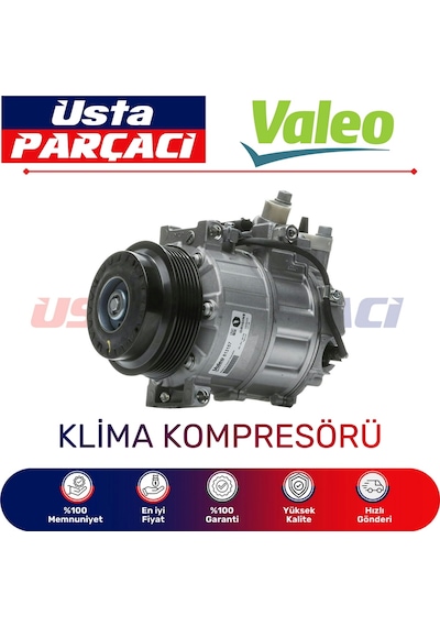 Wöbermann + Valeo Mercedes S Serisi W222 V222 X222 2014-2020 Klima Kompresörü