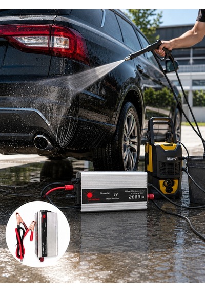 2000w Akü İnvertör Araçtan Elektrik Kullanımı Sağlayan