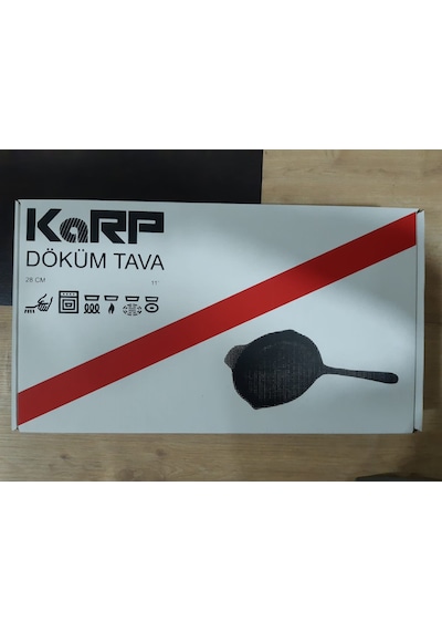 Kaplamasız Döküm Tava 28 CM (ham/pre-seasoned)