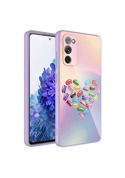 Zore Galaxy S20 Fe Uyumlu Kamera Korumalı Desenli Sert Silikon Nvth Epoksi Kılıf-no1