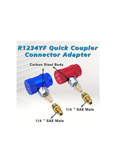 Wangxi R1234yf Soğutucu Hızlı Bağlantı Konnektör Adaptörleri Land Rover Jaguar Klima Manifold Ölçer Seti