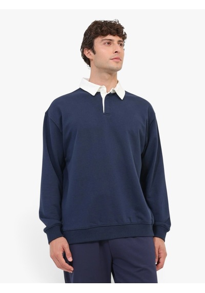 Lumberjack 6w Ml Damy 16ıd110 6pr Erkek Lacivert Sweatshirt - 102708389
