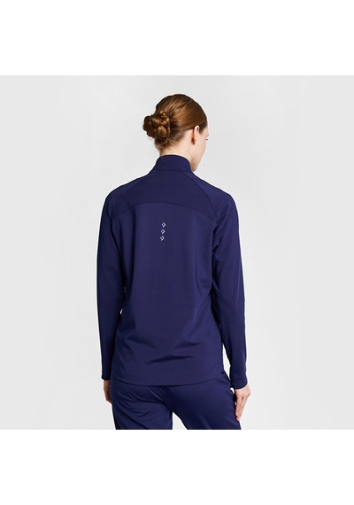Lescon Lacivert Kadın Antrenman Fermuarlı Sweatshirt 26b-2041