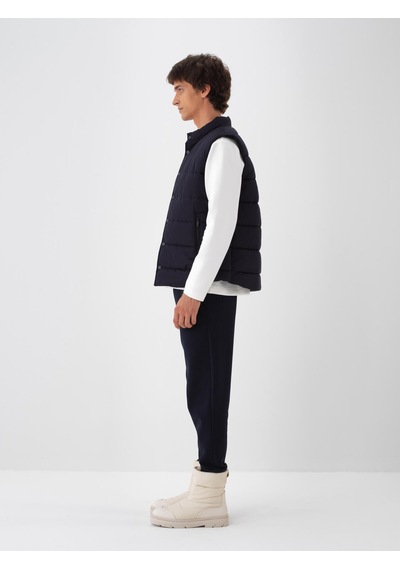 Xint Lacivert Formunu Koruyan Regular Fit Yelek 190578