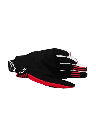 Alpinestars Techstar Off-road Eldiveni Kırmızı Siyah